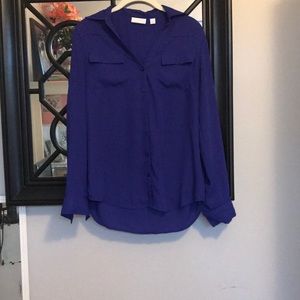 Purple/blue blouse